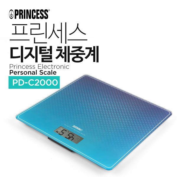 [프린세스] 디지탈 체중계 PD-C2000