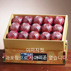 산내들 얼음골 사과 14~15입 4.7KG (박스포함 6KG)